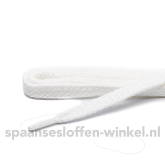 witte schoenveters