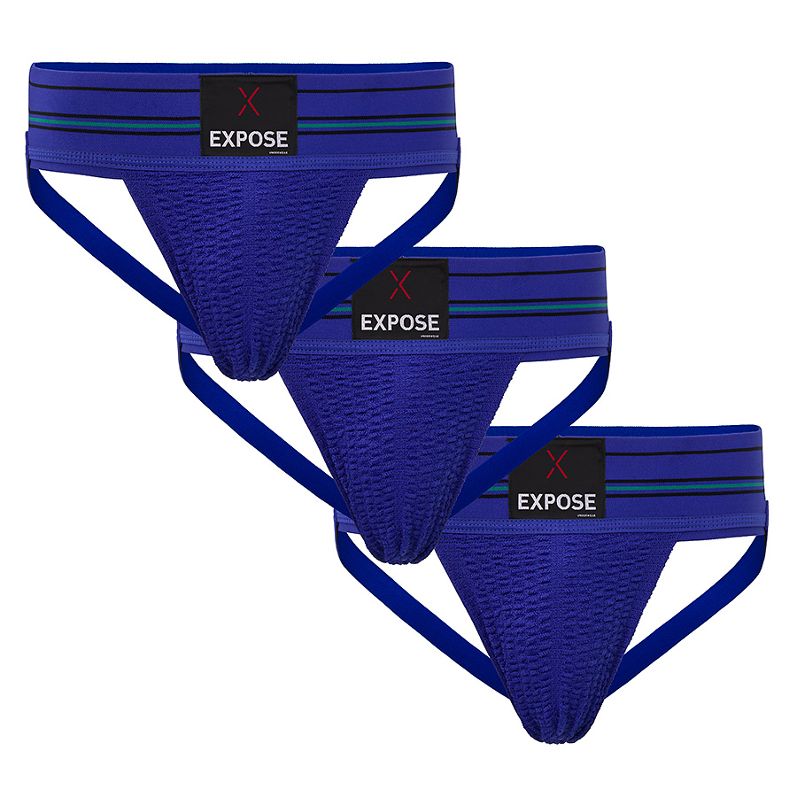 Expose Jockstrap blauw | Spaansesloffen-winkel.nl - spaansesloffen-winkel.nl